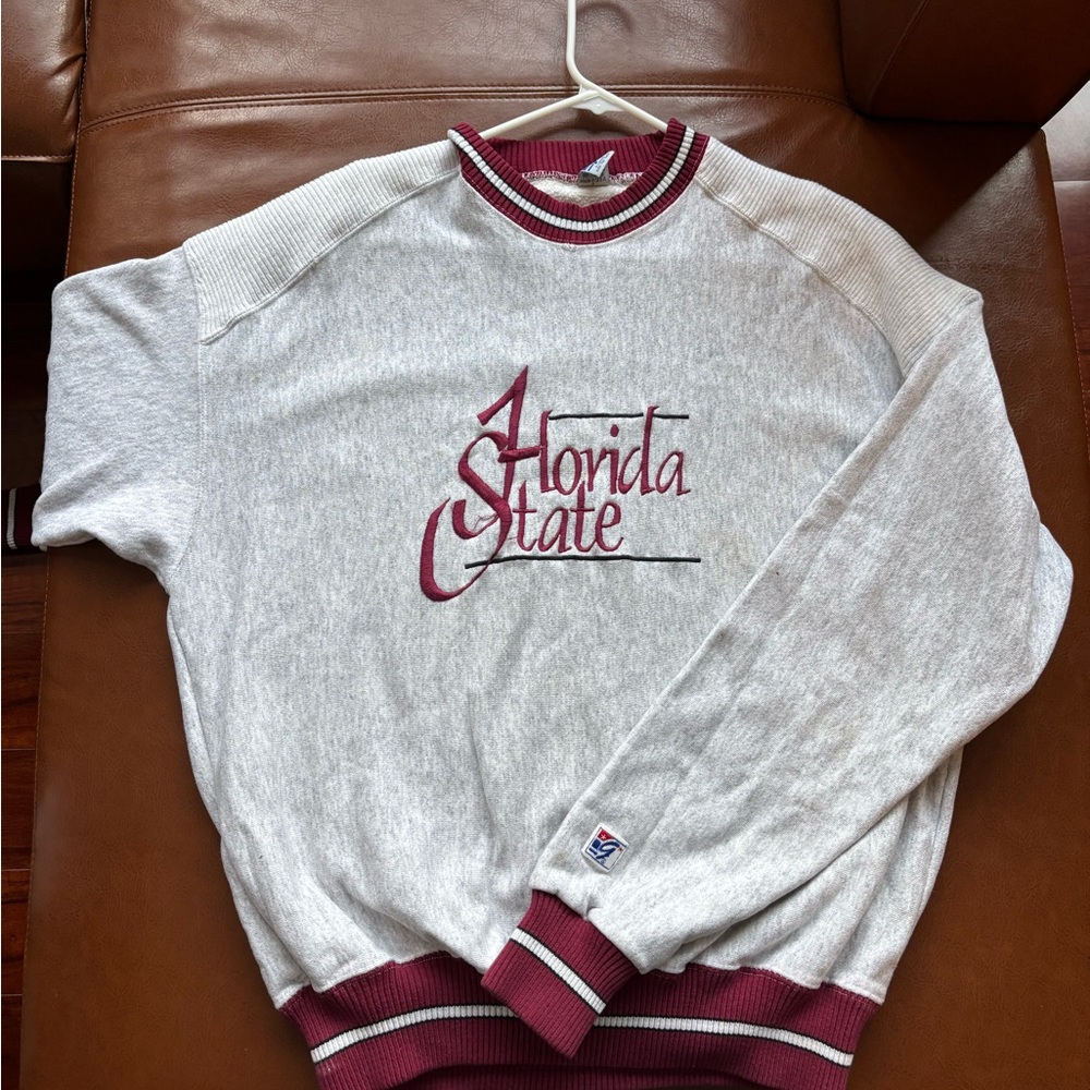 Florida State Gray and Maroon Sweater